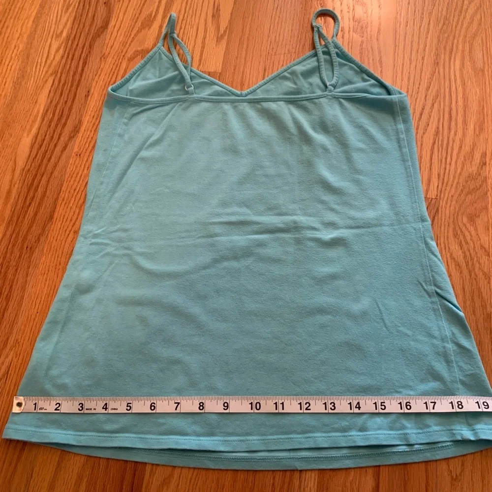Bundle of 3 large Camisole Tanks by Torrid, JJill, & Inc in Aqua, Berry & White - Picture 2 of 16